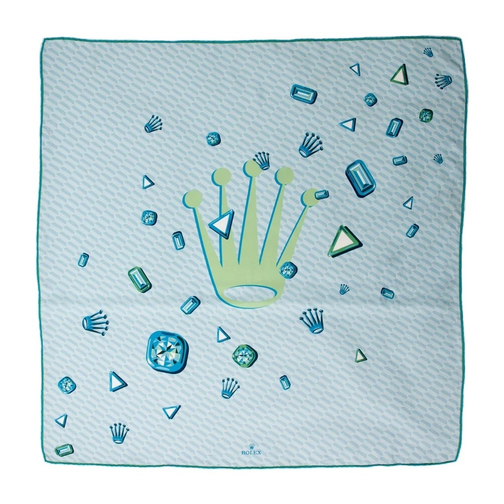 Rolex Blue Scarf